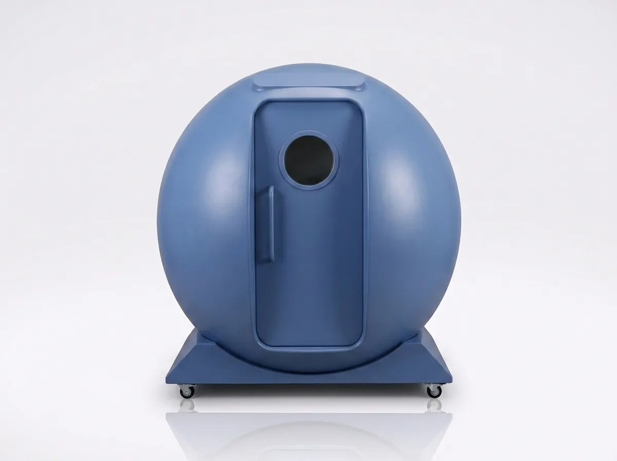 CO2007 Streamlined Side-to-Side Hyperbaric Chamber alternate finish