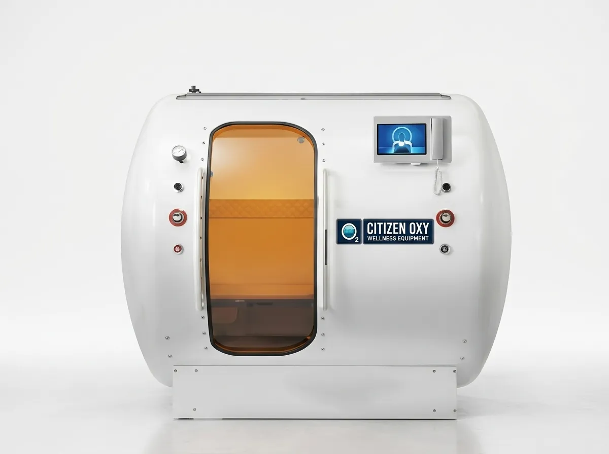 CO5001 Single Seat hyperbaric chamber, alternate view