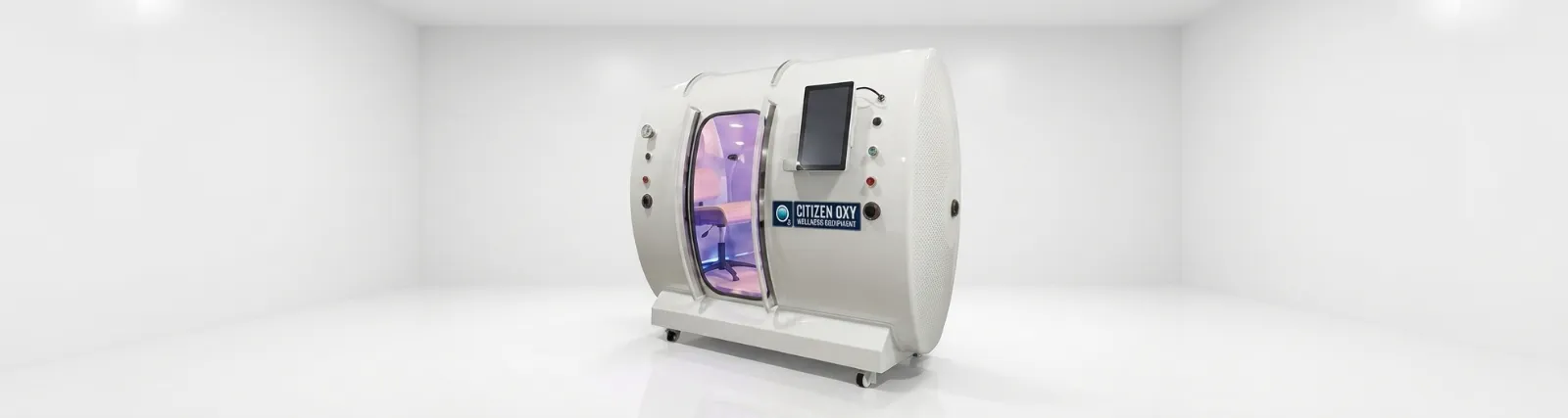 CO5004 Four Seat hyperbaric chamber, alternate view